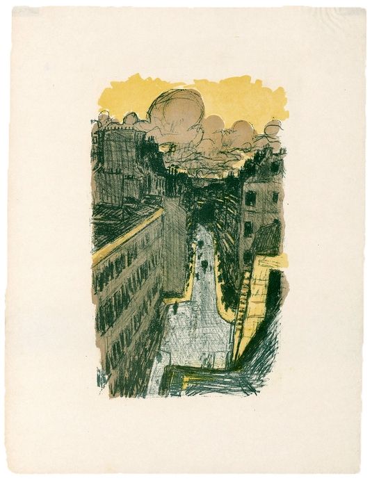 Litografía Bonnard - Quelques aspects de la vie de Paris 11
