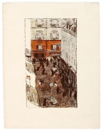 Litografía Bonnard - Quelques aspects de la vie de Paris 11