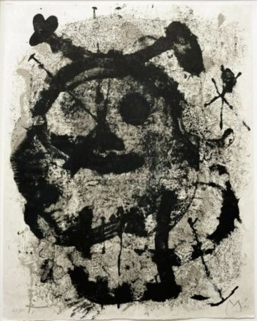 Litografía Miró - Quelques Fleurs V