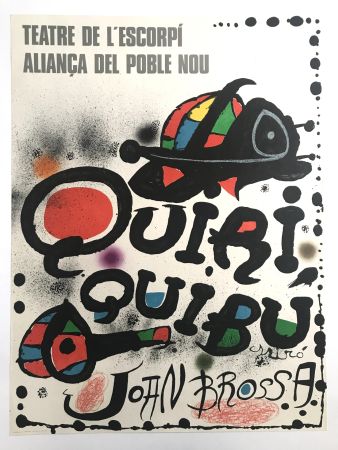 Cartel Miró - Quiriquibu