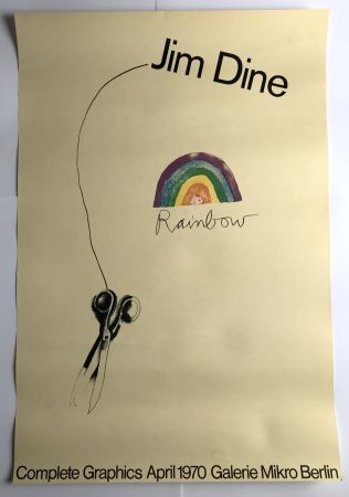 Cartel Dine - Rainbow Scissors / Galerie Mikro Berlin