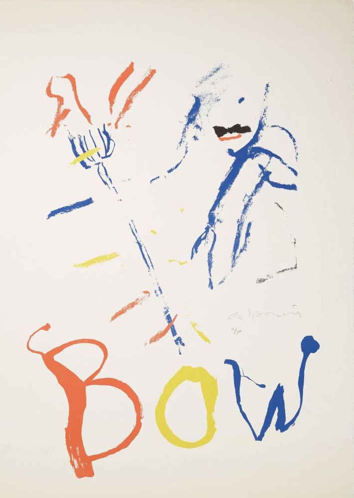 Litografía Kooning - Rainbow: Thelonious Monk, Devil at the Keyboard (AP)