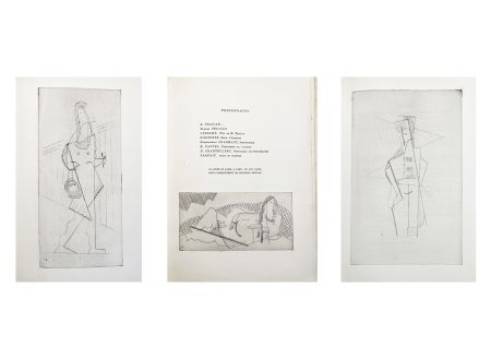 Libro Ilustrado Laurens - Raymond Radiguet : LES PÉLICAN. Pièce en deux actes. Illustré d'eaux-fortes par Henri Laurens (1921)