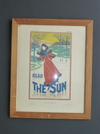 Litografía Read - Read the sun