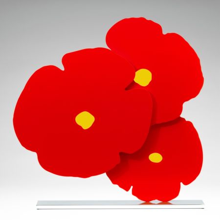 Múltiple Sultan - Red and Yellow Poppies