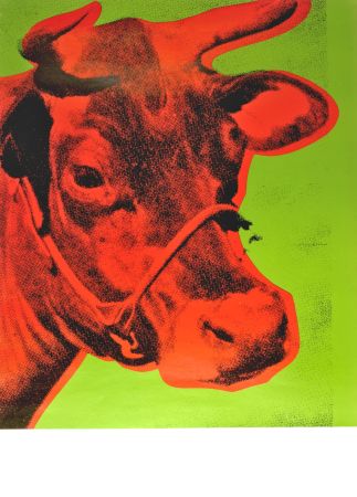 Serigrafía Warhol - Red Cow, c. 1970-1971