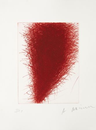 Grabado Rainer - Red Flame