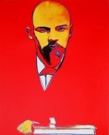 Serigrafía Warhol - Red Lenin (II.403)