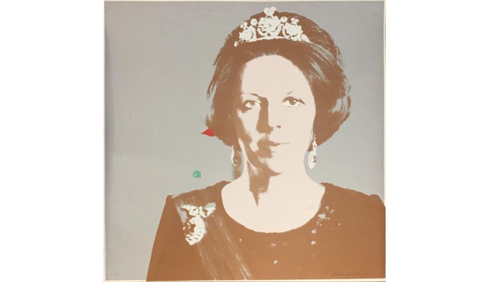 Serigrafía Warhol - Reigning Queens: Queen Beatrix of the Netherlands
