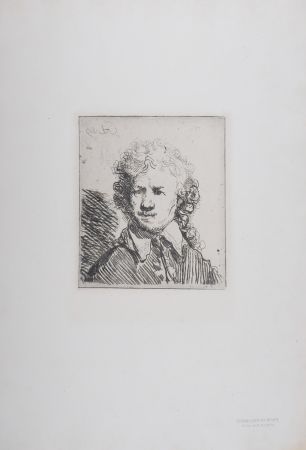 Heliograbado Rembrandt - Rembrandt en buste
