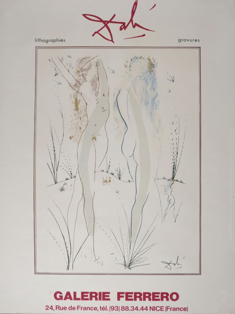 Litografía Dali - Retour de la Sulamite, circa 1971