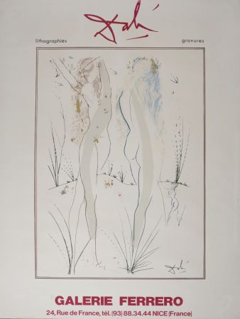 Litografía Dali - Retour de la Sulamite, circa 1971
