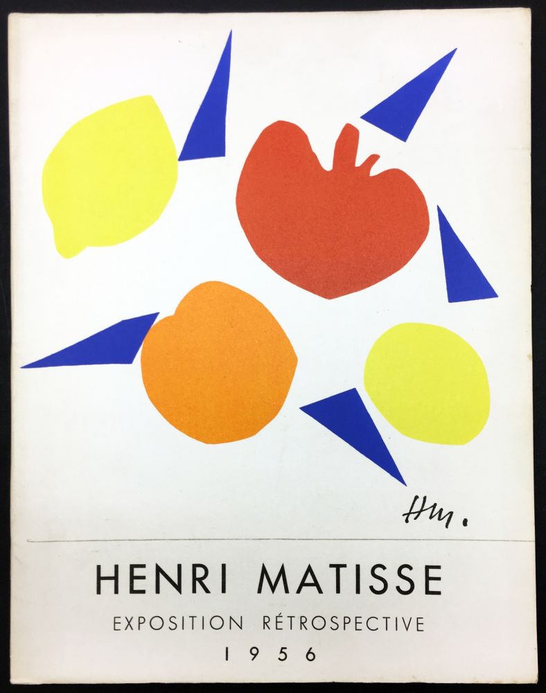 Libro Ilustrado Matisse - RETROSPECTIVE MATISSE 28 Juillet - 18 Novembre 1956 (Catalogue).‎