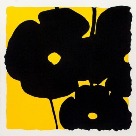 Serigrafía Sultan - Reversal Poppies-Yellow