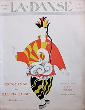 Libro Ilustrado Picasso - Revue LA DANSE. Programme des Ballets Russes.
