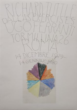 Offset Tuttle - Richard Tuttle. Dallas Exercises. Ugo Ferranti. Tor Millina 26. Roma. 14 Dicembre,  1979-14 Gennaio, 1980