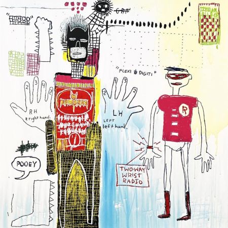 Serigrafía Basquiat - Riddle Me This