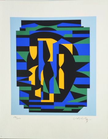 Serigrafía Vasarely - Risir