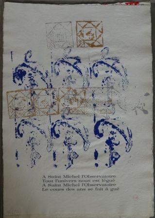Libro Ilustrado Arman - Ritournelle pour Saint Michel l'Observatoire