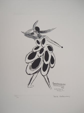 Litografía Delaunay - Robe Espagnole