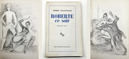 Libro Ilustrado Klossowski - ROBERTE CE SOIR avec quatre dessins hors-texte (1953)