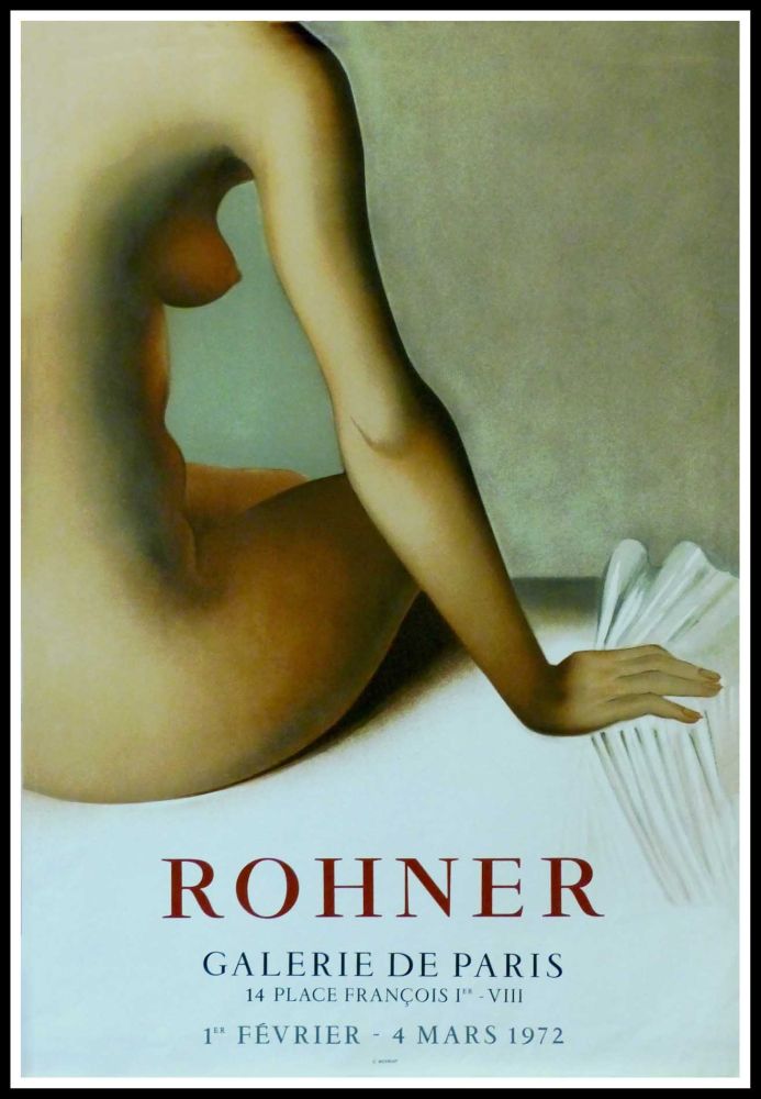 Cartel Rohner - ROHNER - GALERIE DE PARIS 