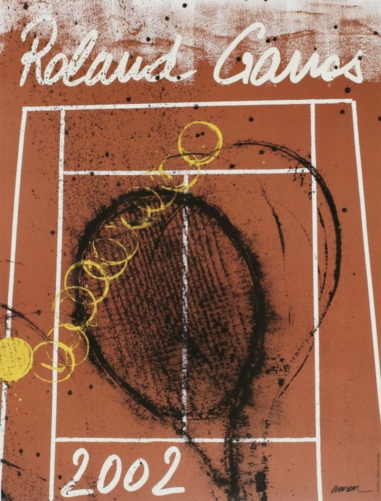 Cartel Arman - Roland-Garros Official Poster