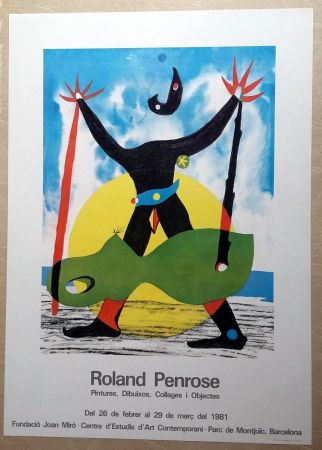 Cartel Penrose - Roland Penrose - Pintures, dibuixos, Collages i objectes