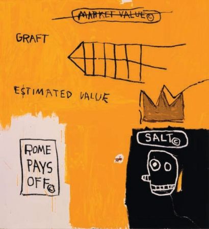 Serigrafía Basquiat - Rome Pays Off