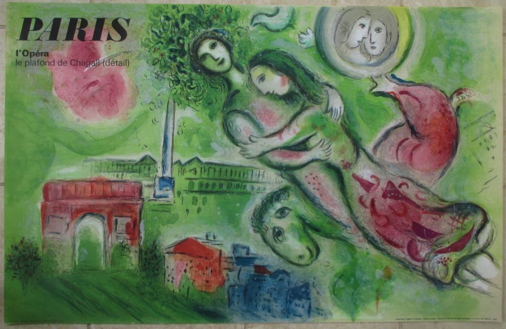 Litografía Chagall - Romeo et Juliette