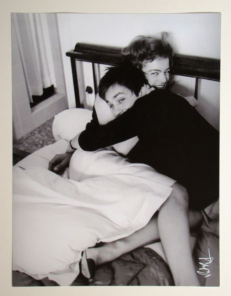 Fotografía Bertrand - Romy Schneider et Alain Delon, 1963