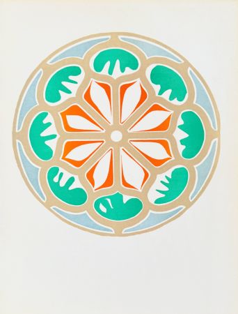Litografía Matisse - Rosace