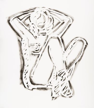 Litografía Wesselmann - Rosemary Sitting Straight Up