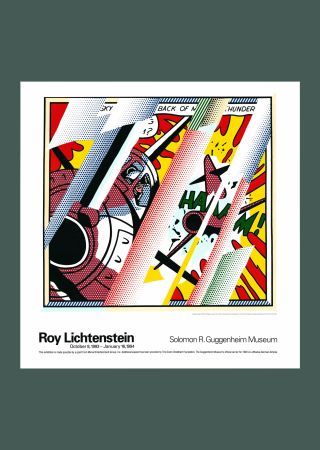 Litografía Lichtenstein - Roy Lichtenstein: 'Reflections: Whaam!' 1993 Offset-lithograph