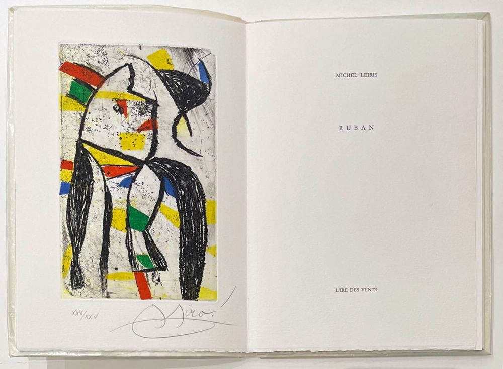 Libro Ilustrado Miró - Ruban