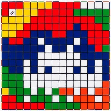 Sin Técnico Invader - Rubik Camouflage