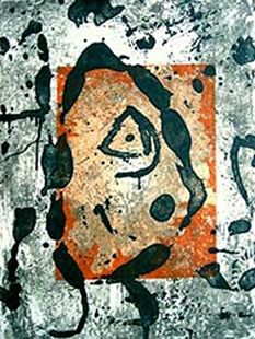 Grabado Miró - Rupestres