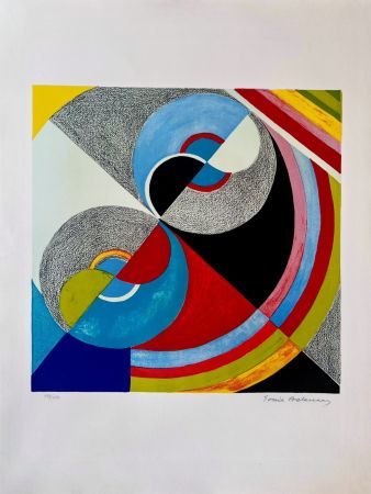 Litografía Delaunay - Rythme couleur 