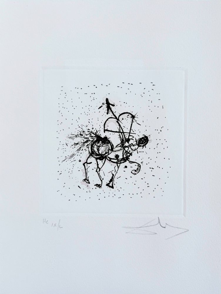 Aguafuerte Dali - Sagittarius