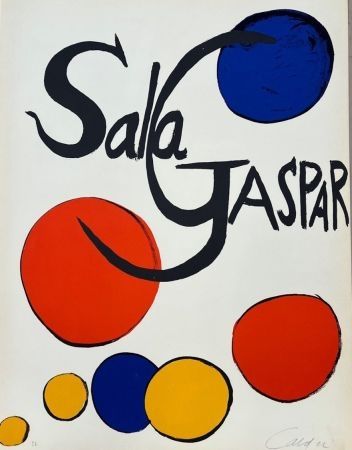 Litografía Calder - Sala Gaspar