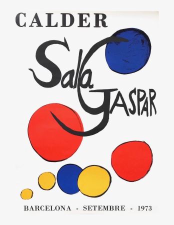 Cartel Calder - Sala Gaspar II