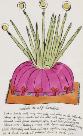 Offset Warhol - Salade de alf Landon (Wild Raspberries IV.128A)