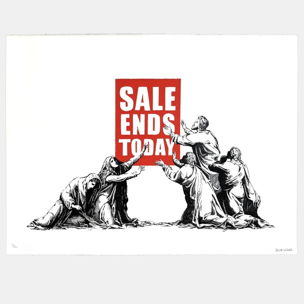 Serigrafía Banksy - Sale Ends (v.2)