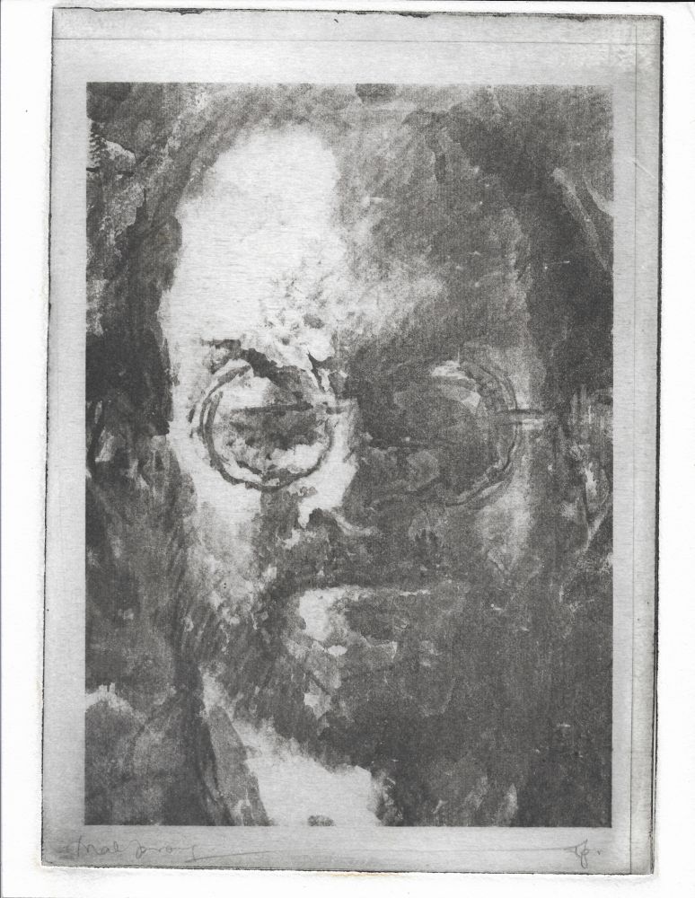 Litografía Phillips - Salman Rushdie