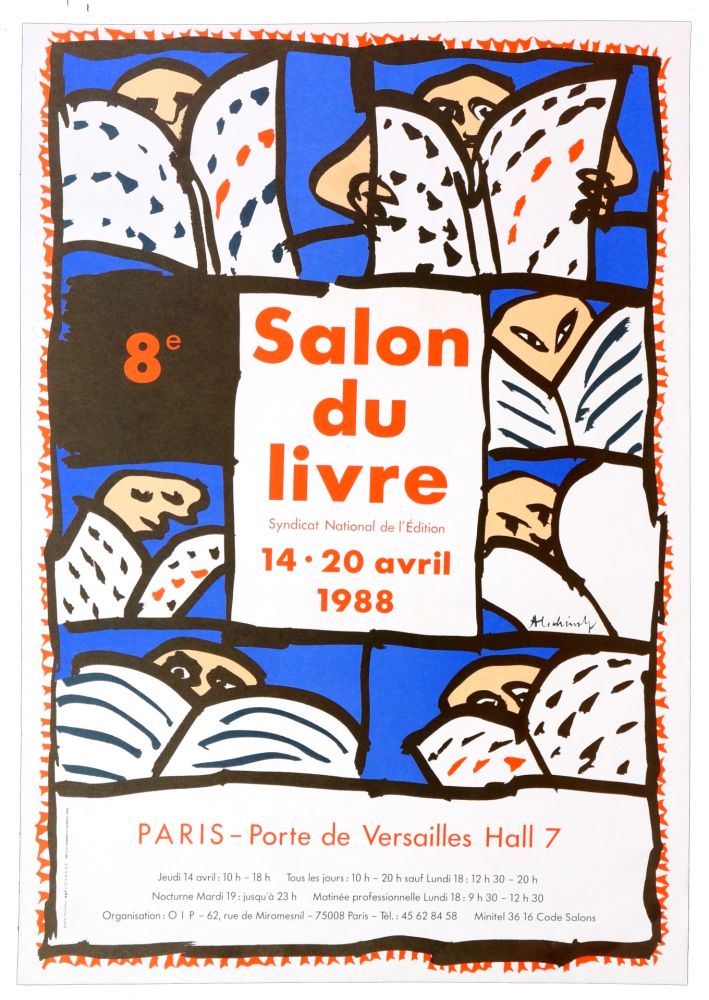 Cartel Alechinsky - Salon du Livre