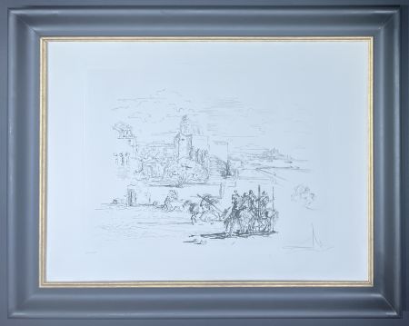 Punta Seca Dali - Salvador Dalì (1904-1989) - Rome and Cadaqués - Heliogravure and drypoint etching on Arches paper - 1972