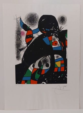 Litografía Miró - San Lazarro - Fondation 
