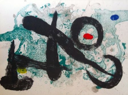 Litografía Miró - Sans