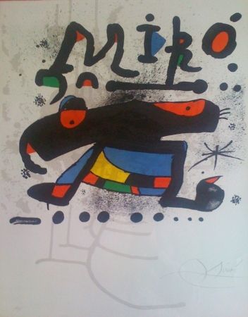 Litografía Miró - Sans titre