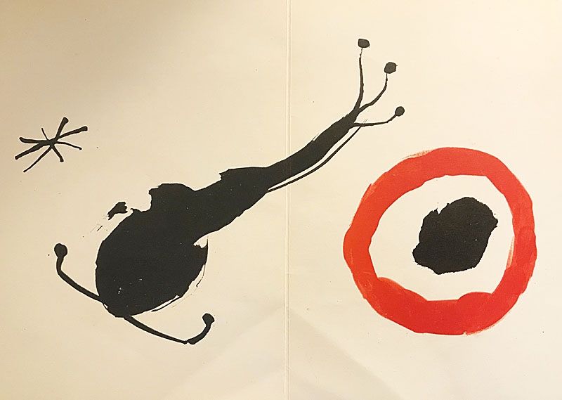 Litografía Miró (After) - Sans titre